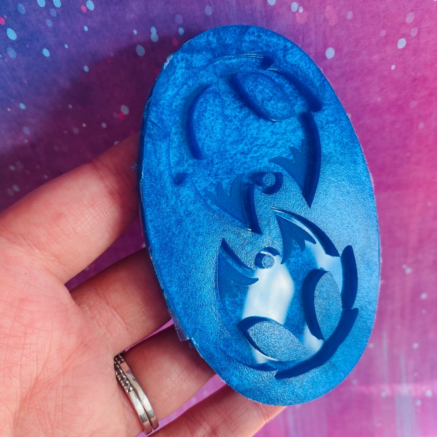 Kawaii Baby Kitsune Earring Mould
