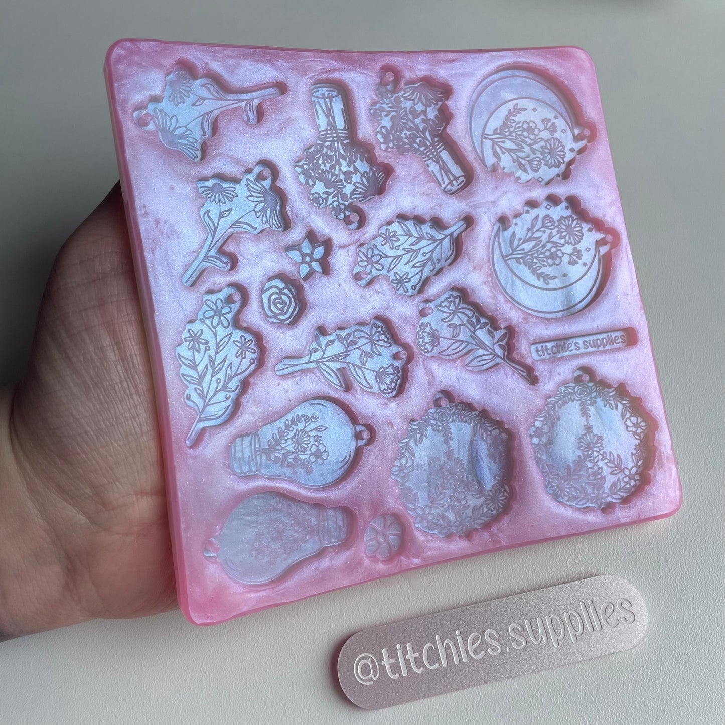 Wildflower Earring Palette Mould