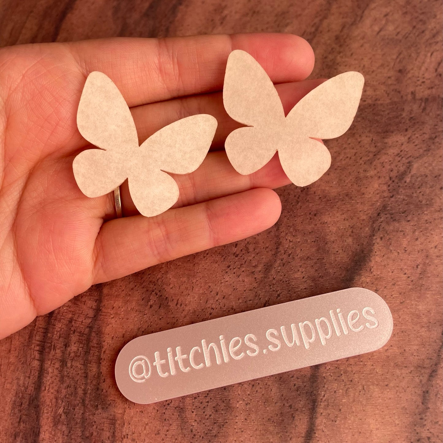 Plain 4cm Butterfly Earring Mould