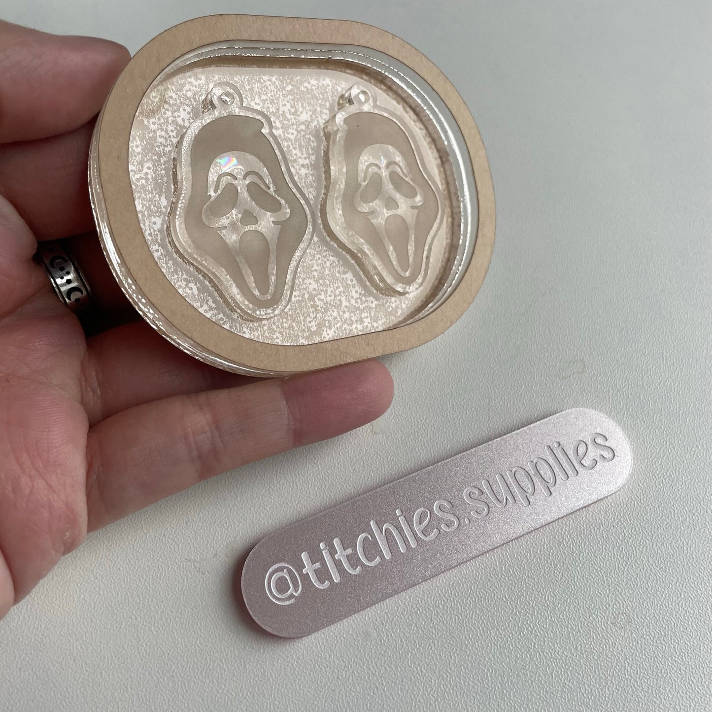 Horror Earring Mould - Scream