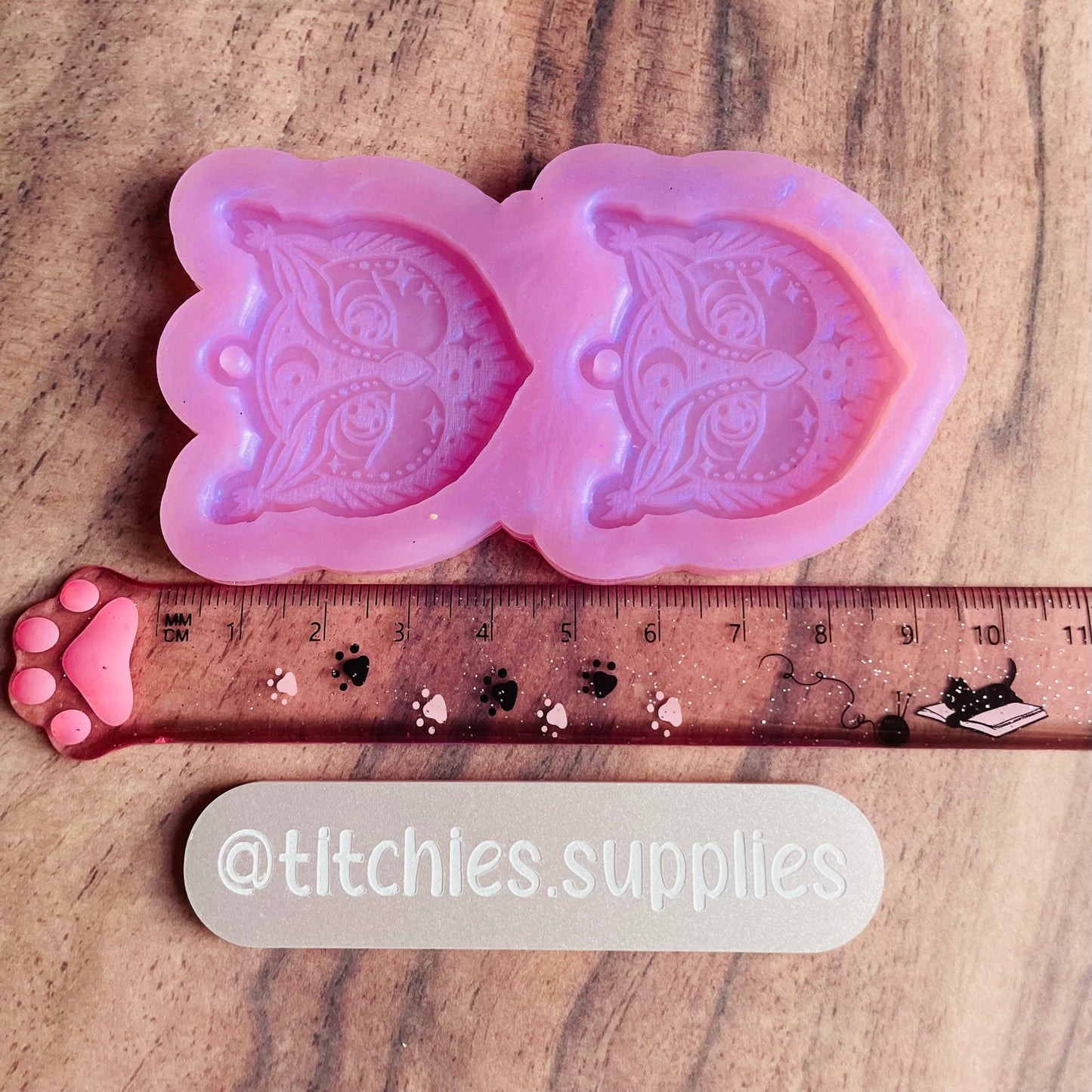 Celestial Owl Earring Mould