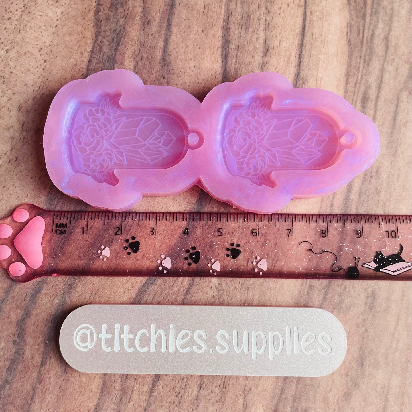 Jar of Crystals Earring Mould