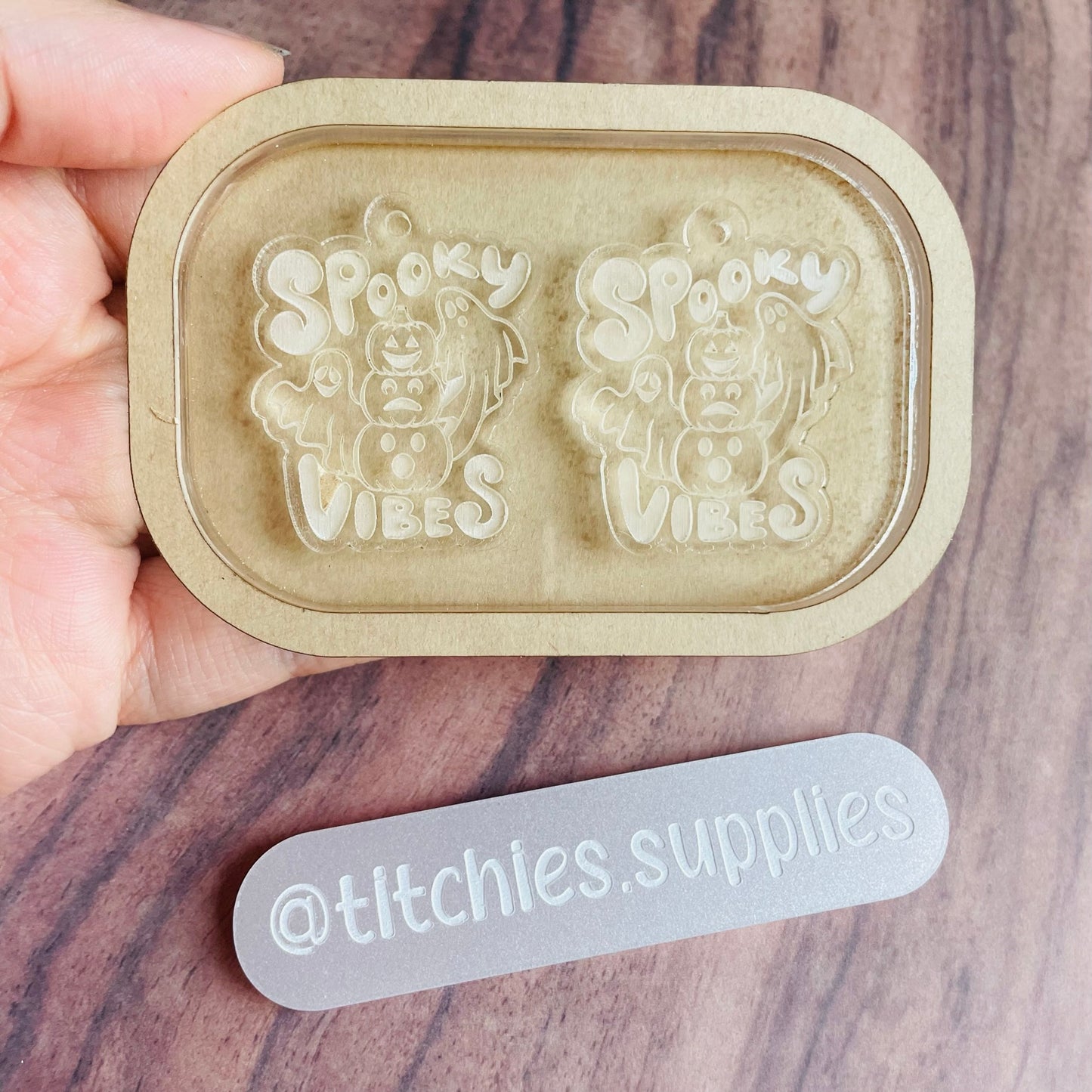 Spooky Vibes Earring Mould