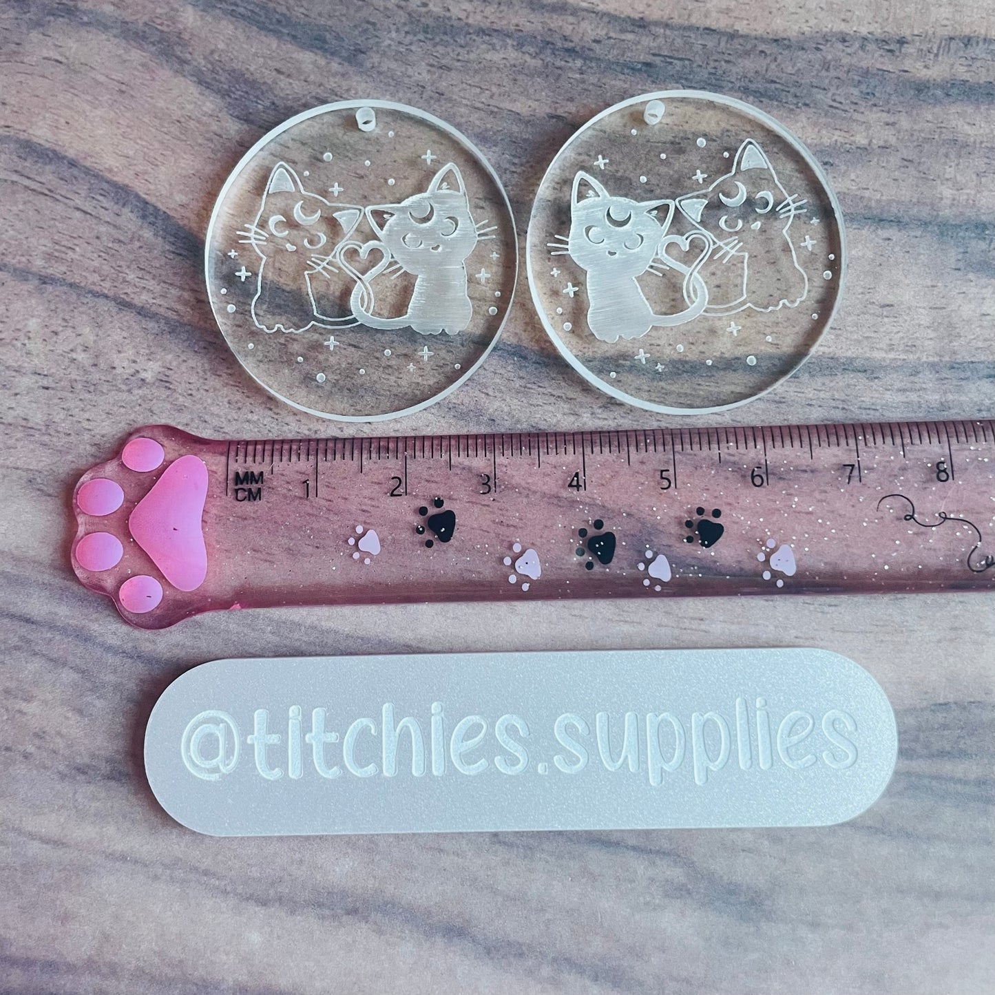 Luna Disk Earring Mould