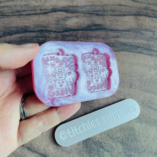 Spooky Vibes Earring Mould