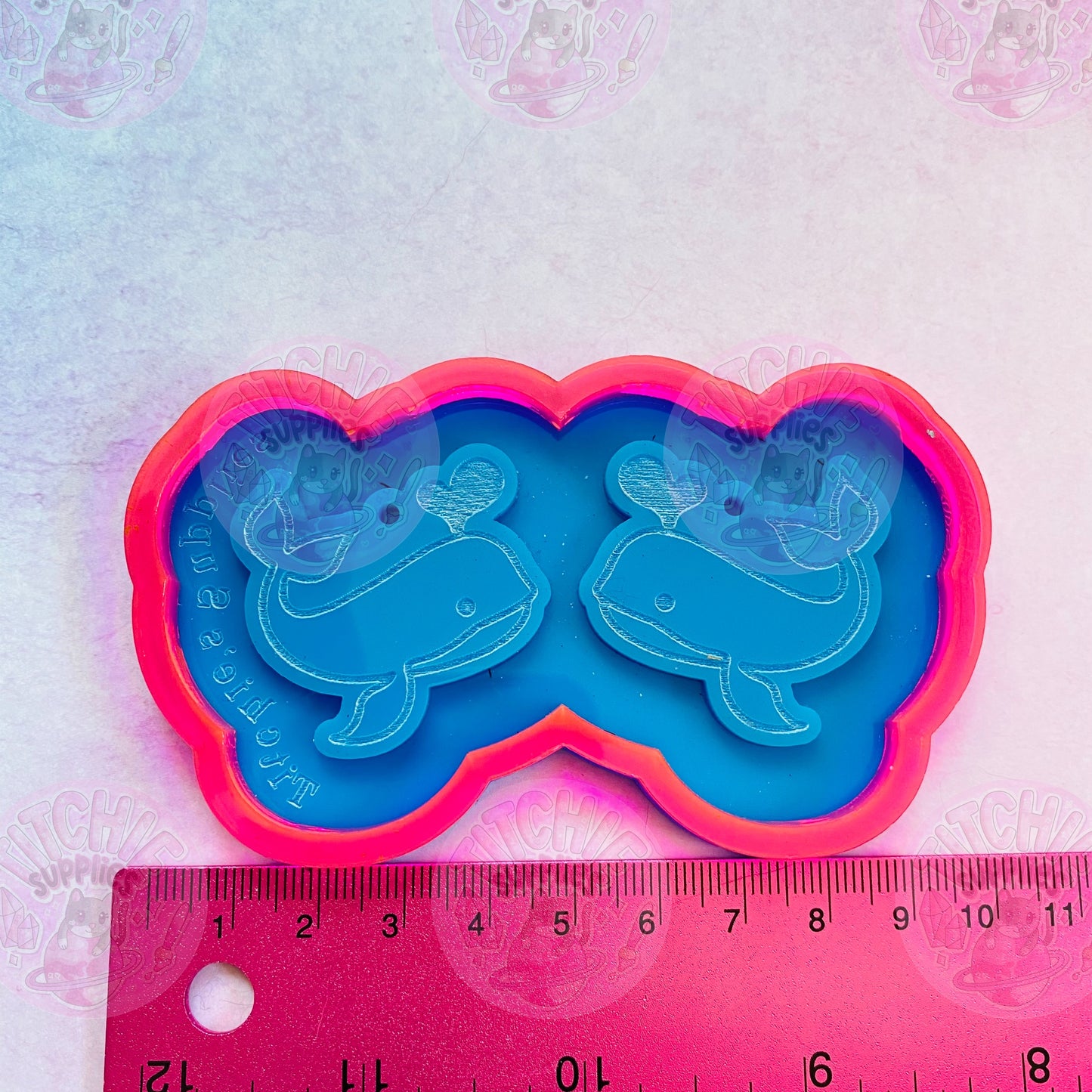 Whale Earrings Mould