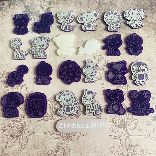 Cute Animals Cab Mould - Choose The Design