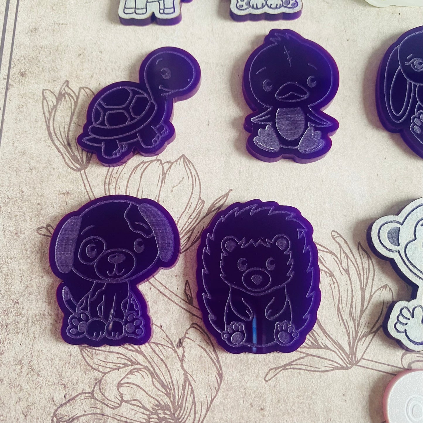 Cute Animals Cab Mould - Choose The Design