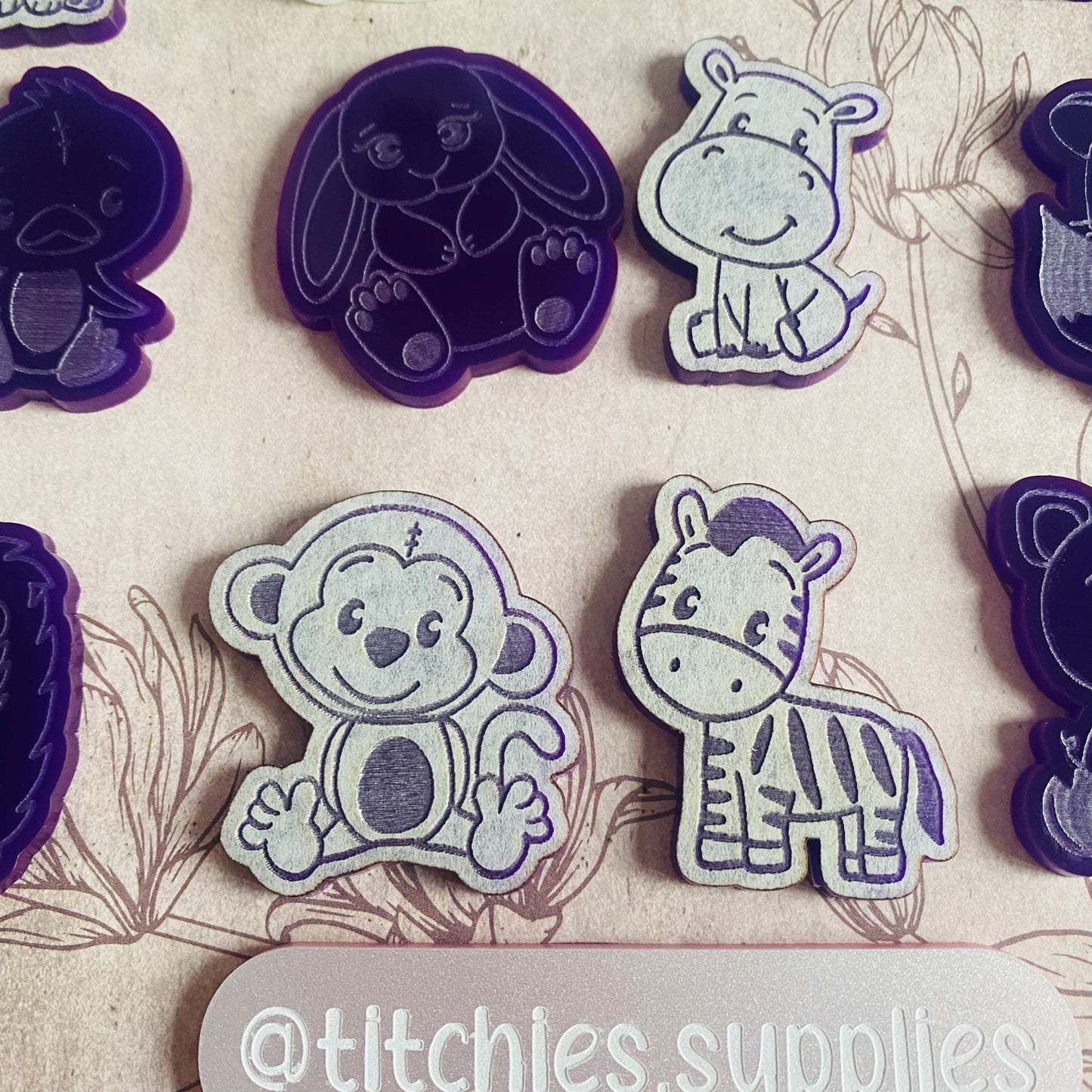 Cute Animals Cab Mould - Choose The Design
