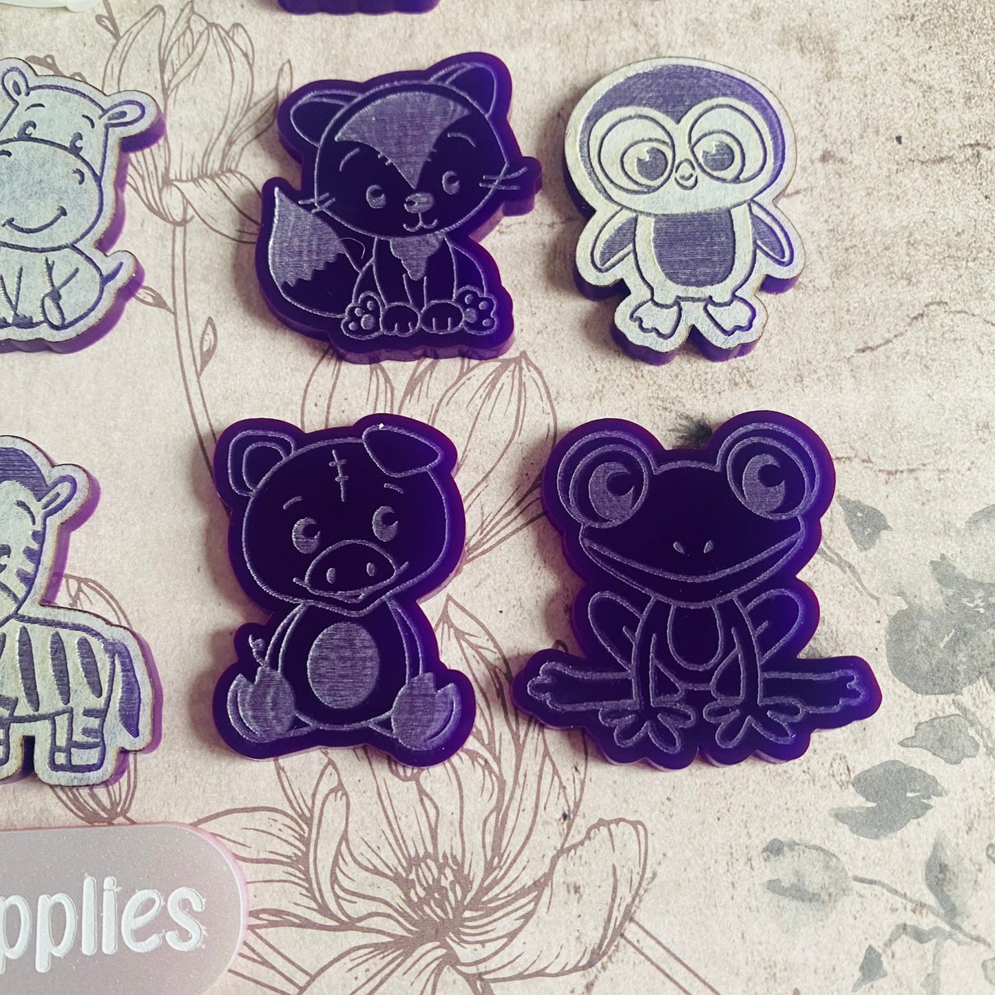 Cute Animals Cab Mould - Choose The Design