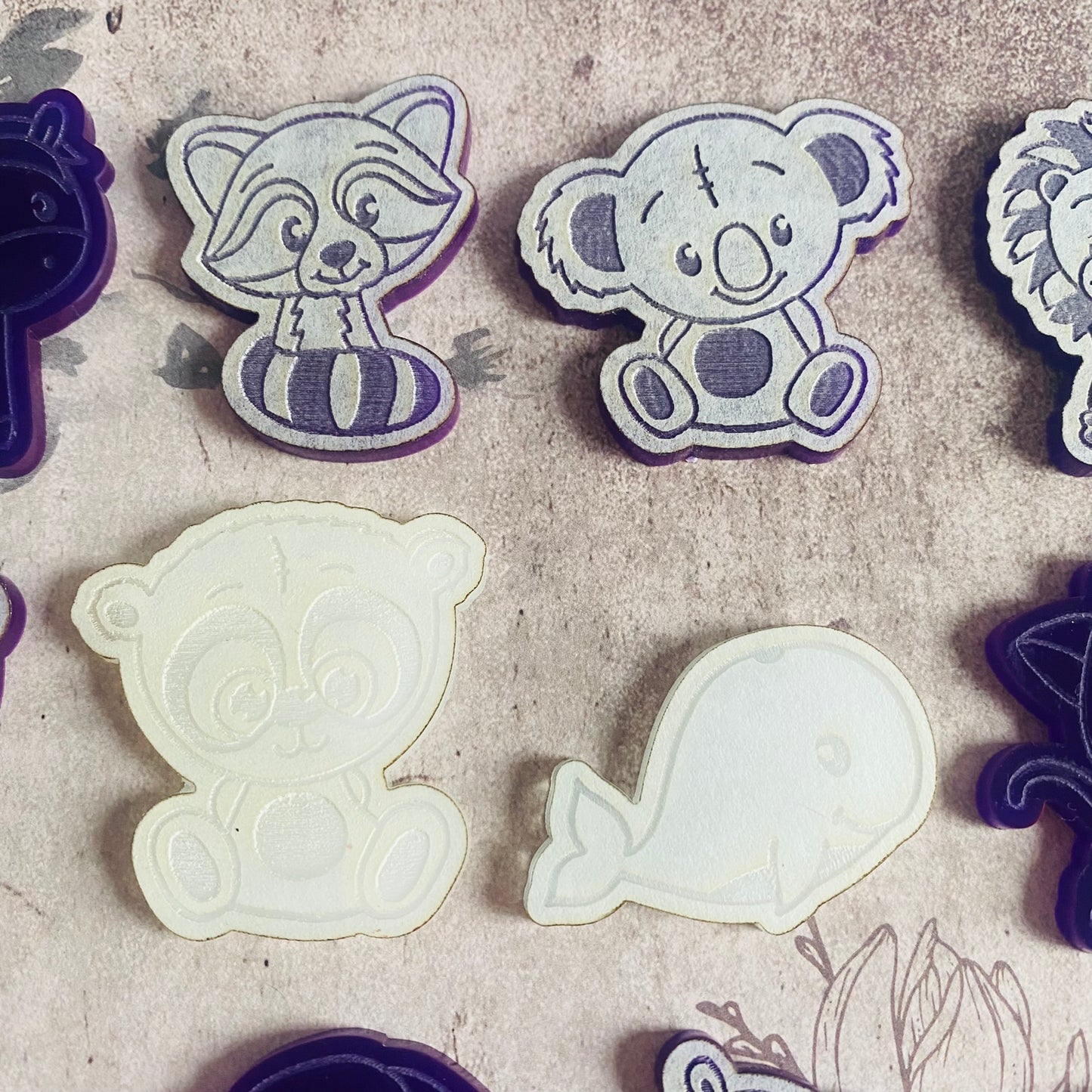 Cute Animals Cab Mould - Choose The Design