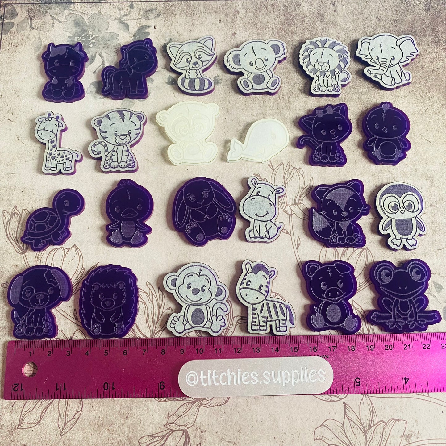 Cute Animals Cab Mould - Choose The Design