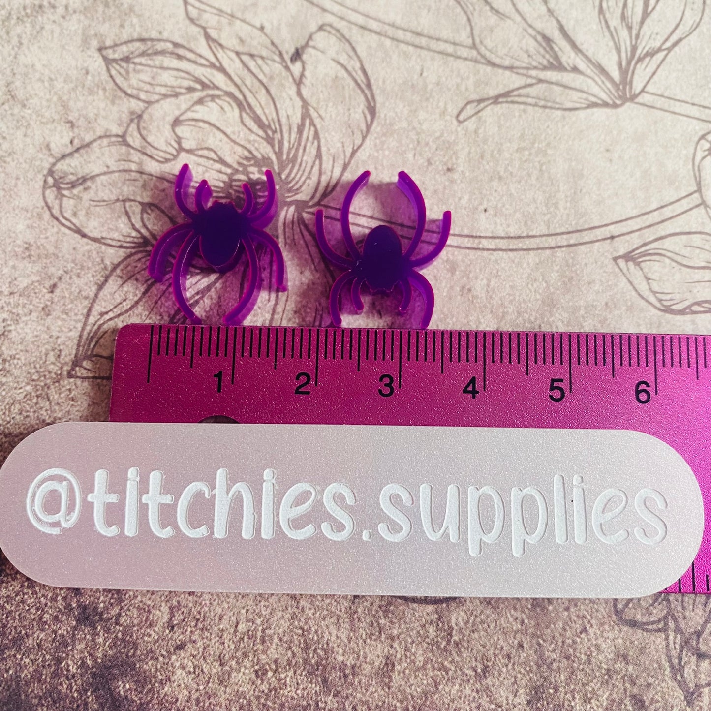 Mini Spider Earring Mould