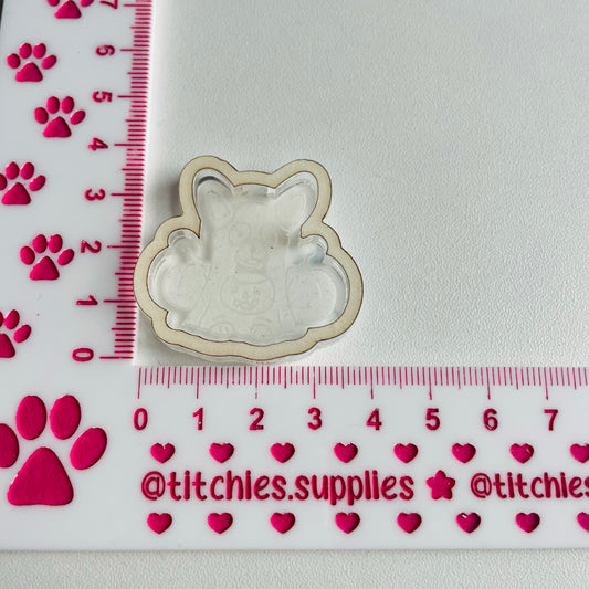 Ghost Doggo Shaker Mould