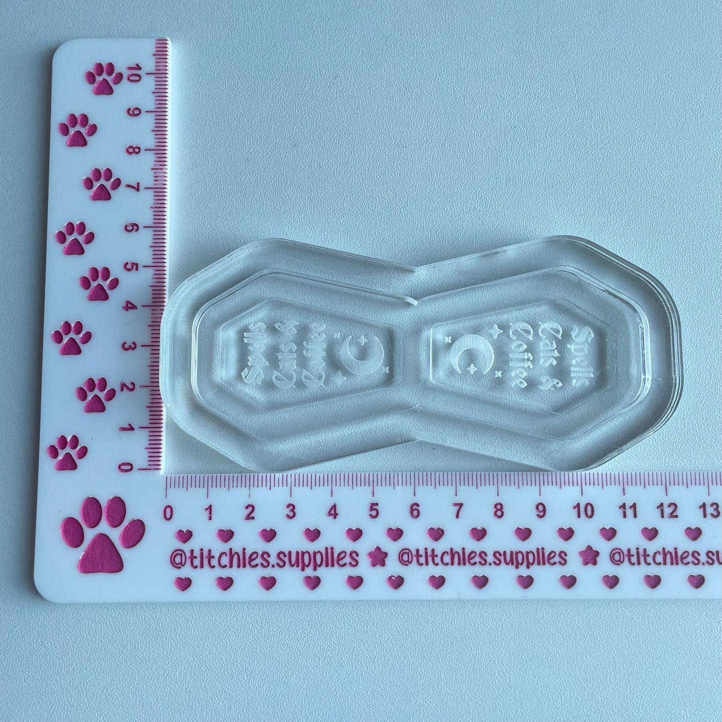 Spells Cats and Coffee Coffins Earring Mould