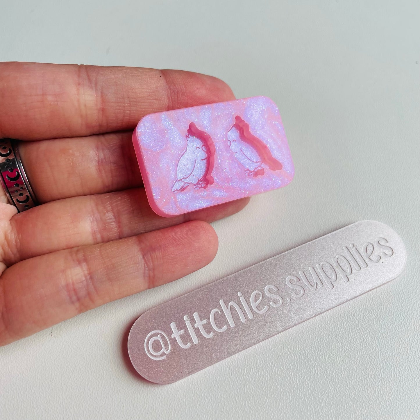 Cockatiel Stud Earring Mould