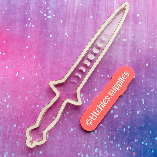 XL Moon Phase Shaker Dagger Mould