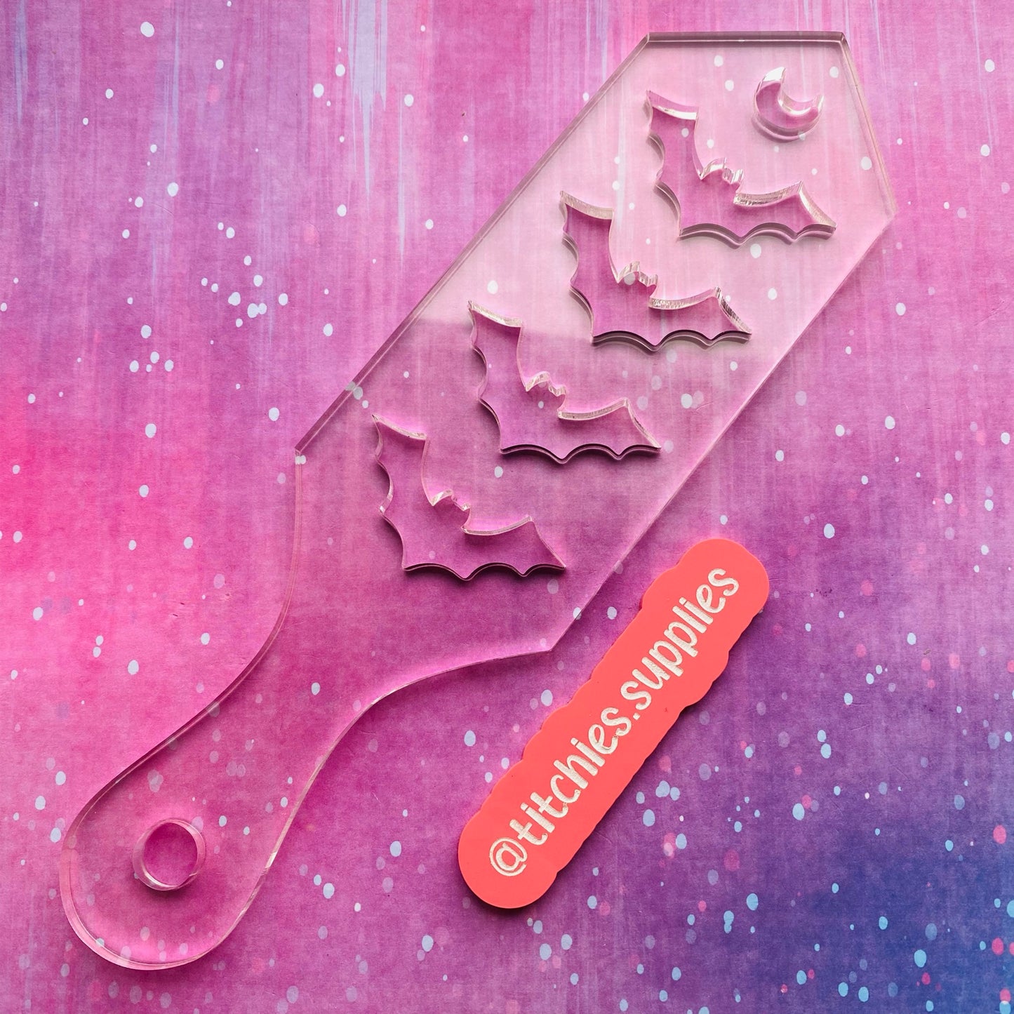 XL Bat Paddle Mould, 5mm Thick
