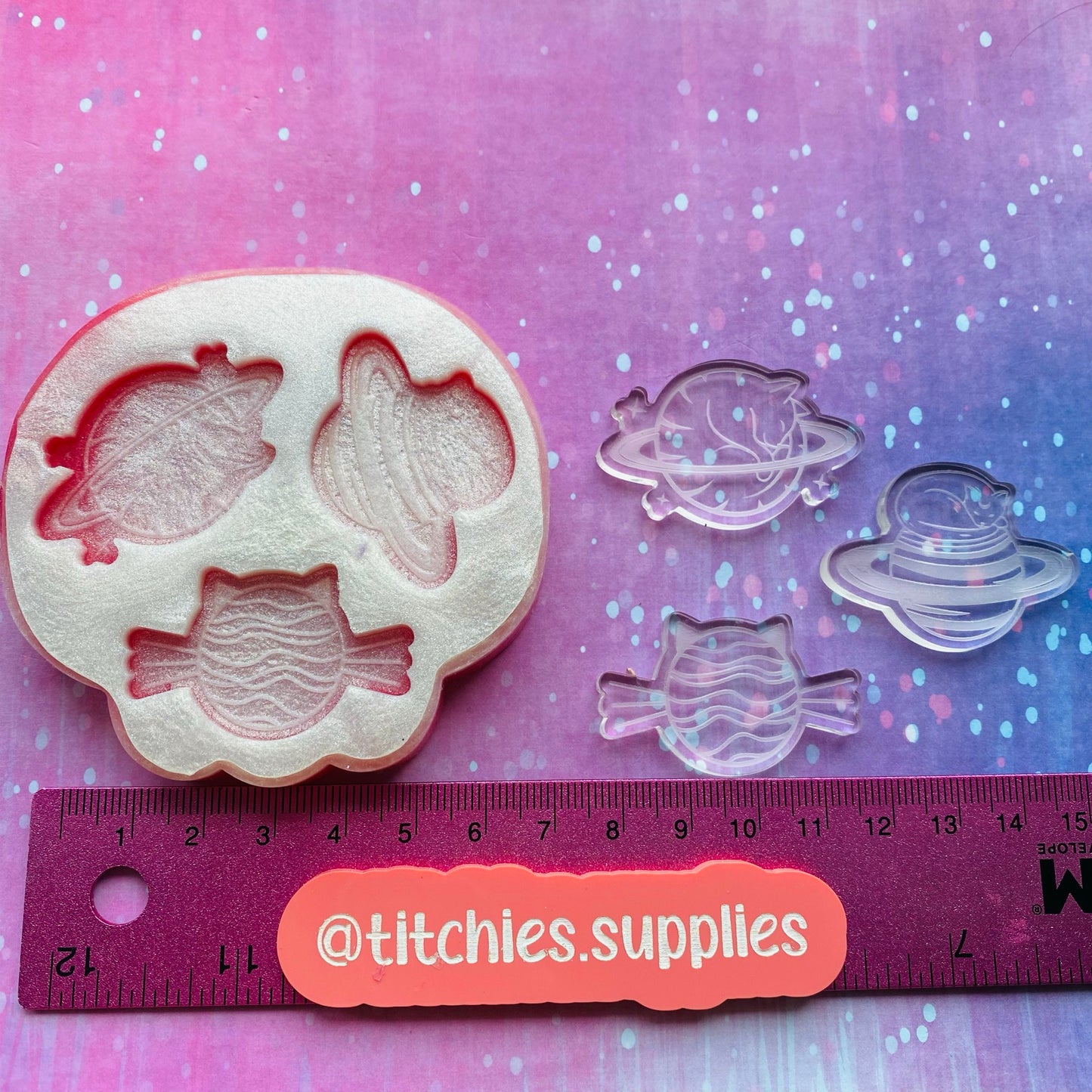 Planet Cat Mini Palette Mould
