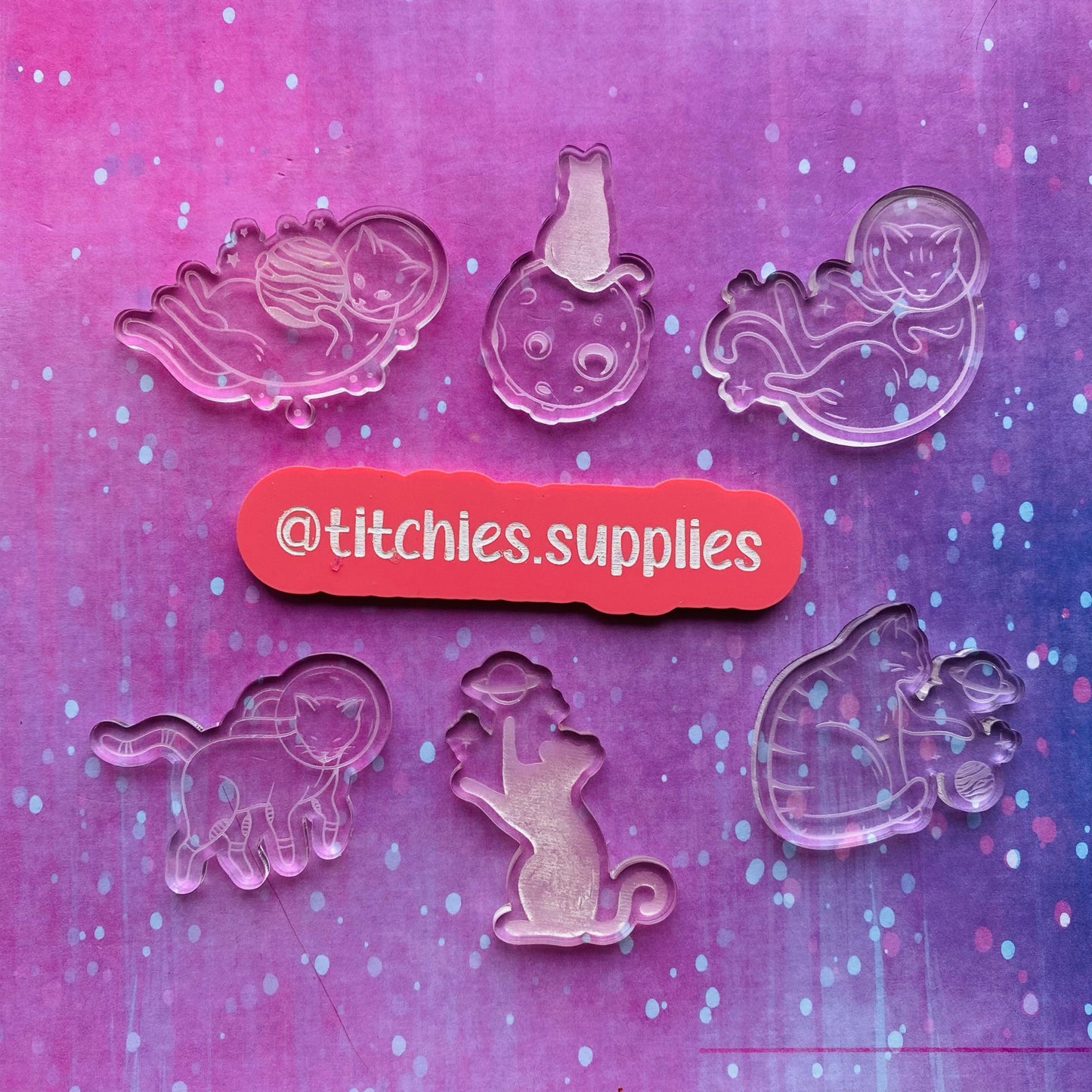 Space Cats Mould Collection - Choose The Design