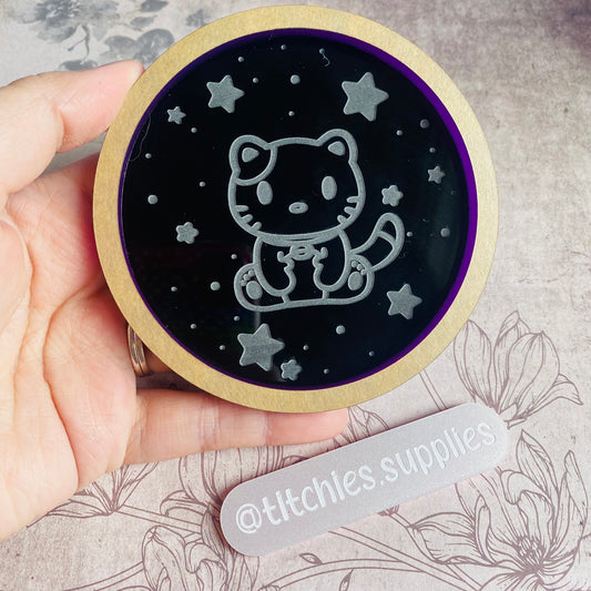 Kawaii Cat Tray Mould, 9mm Thick