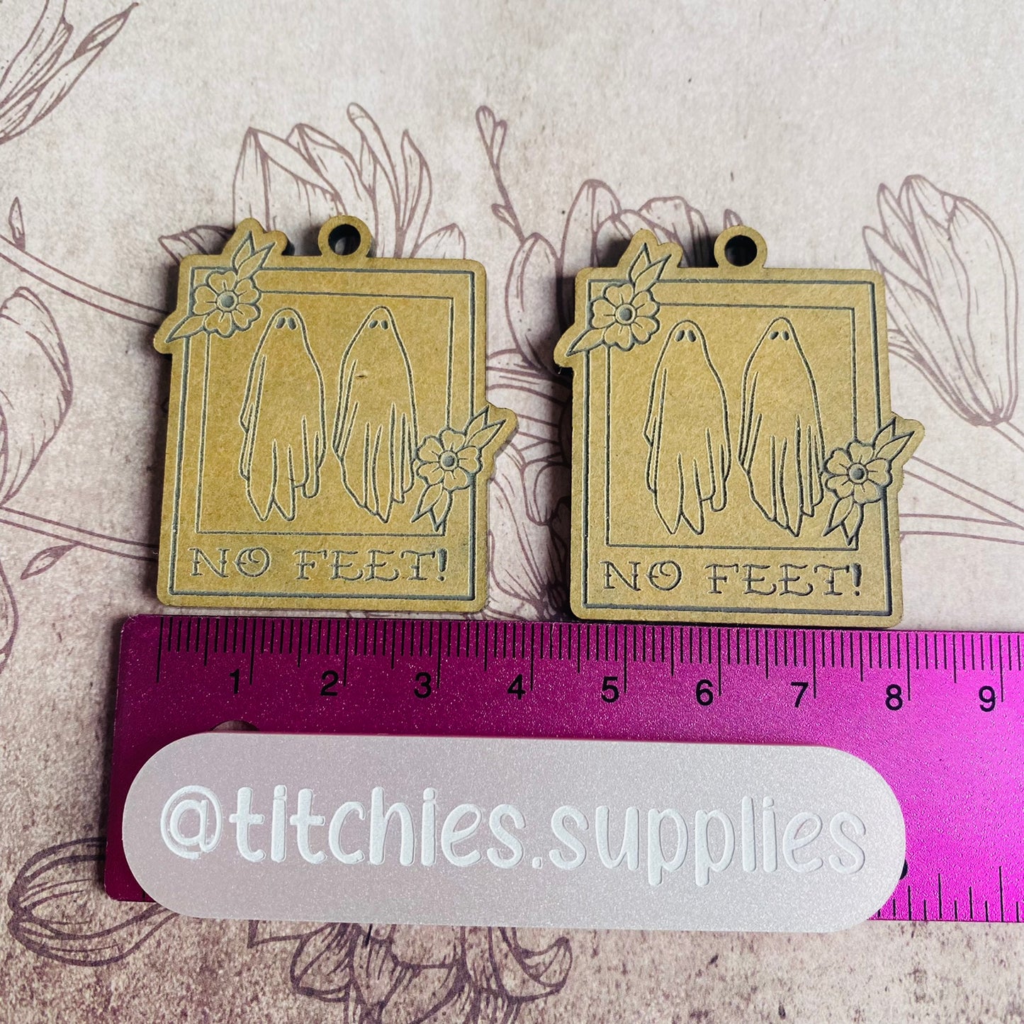 No Feet Earring Mould
