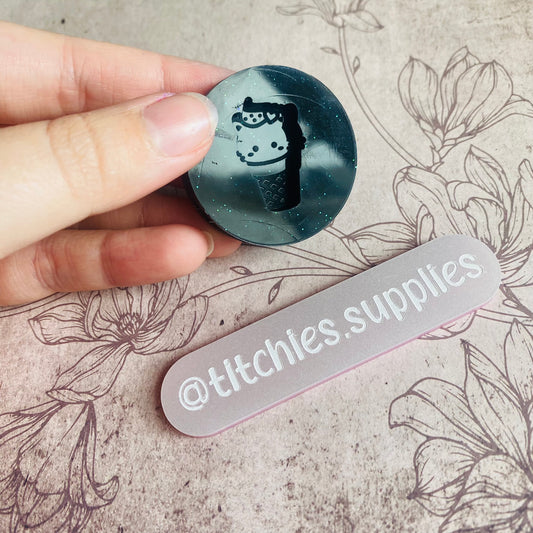 Mini Mould - Kawaii Ice Cream Cat, 6mm Thick