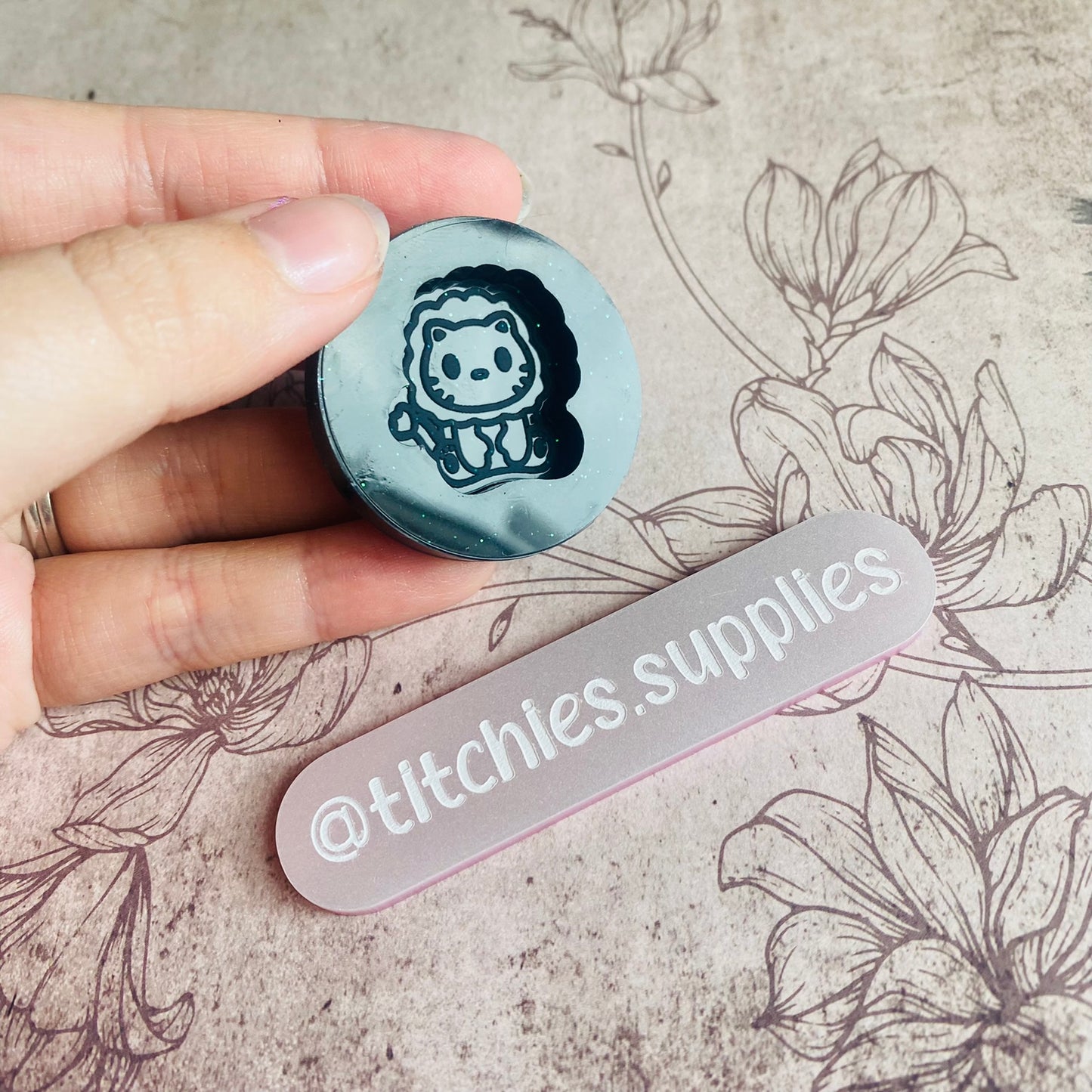 Mini Mould - Kawaii Lion, 6mm Thick