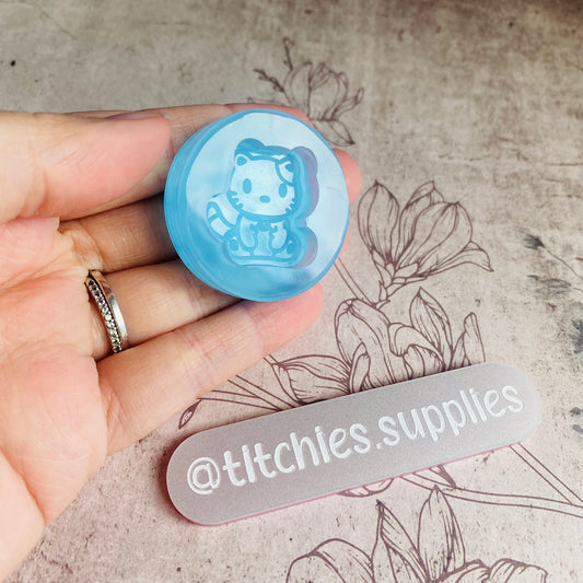 Mini Mould - Kawaii Cat, 6mm Thick