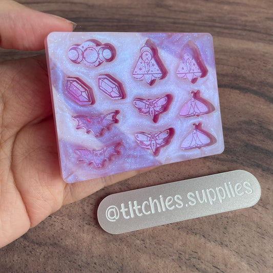 Mystic Moths Stud Palette Mould