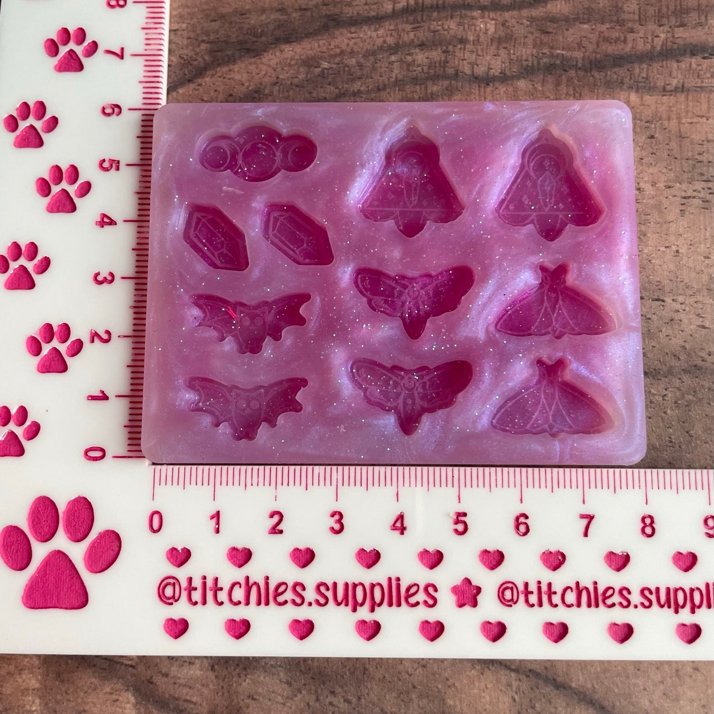 Mystic Moths Stud Palette Mould