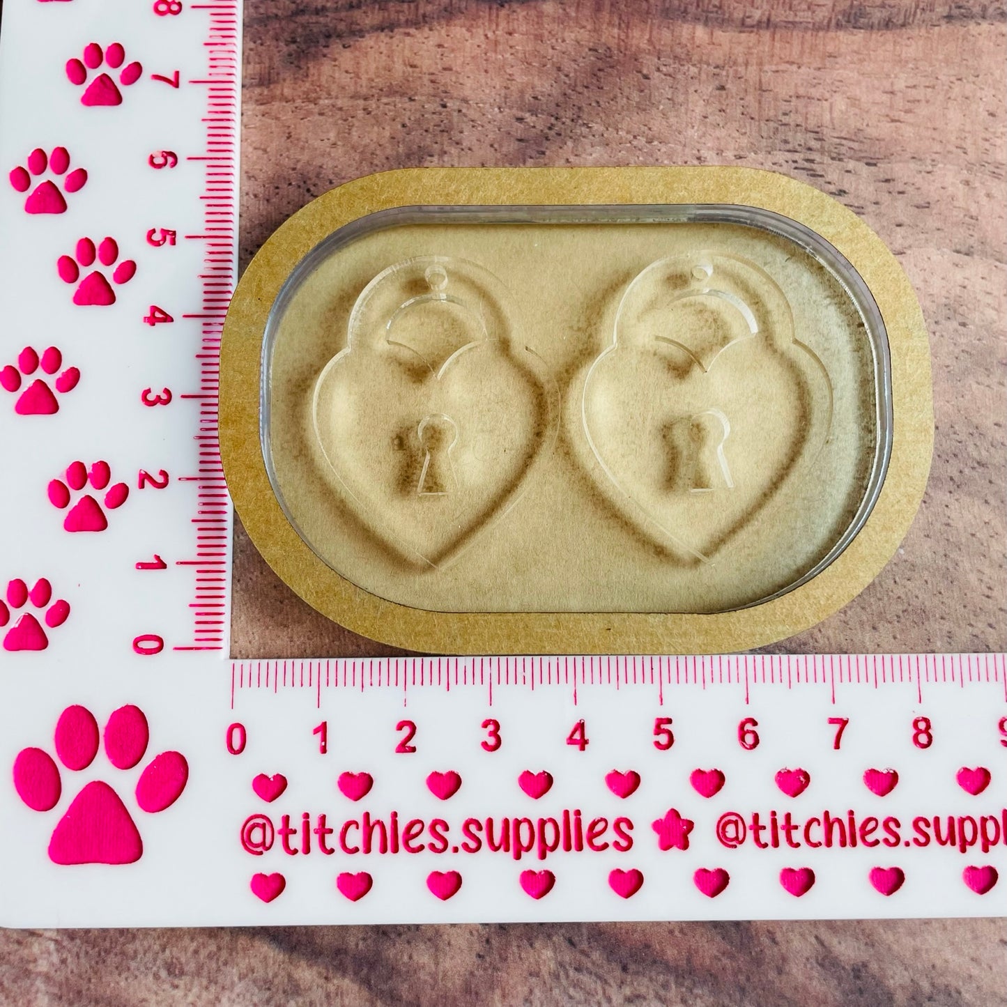 Padlock Earring Mould