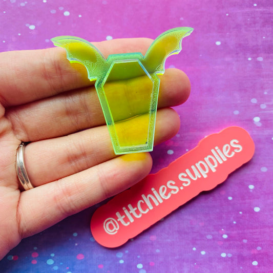 Bat Wing Coffin Shaker Mould