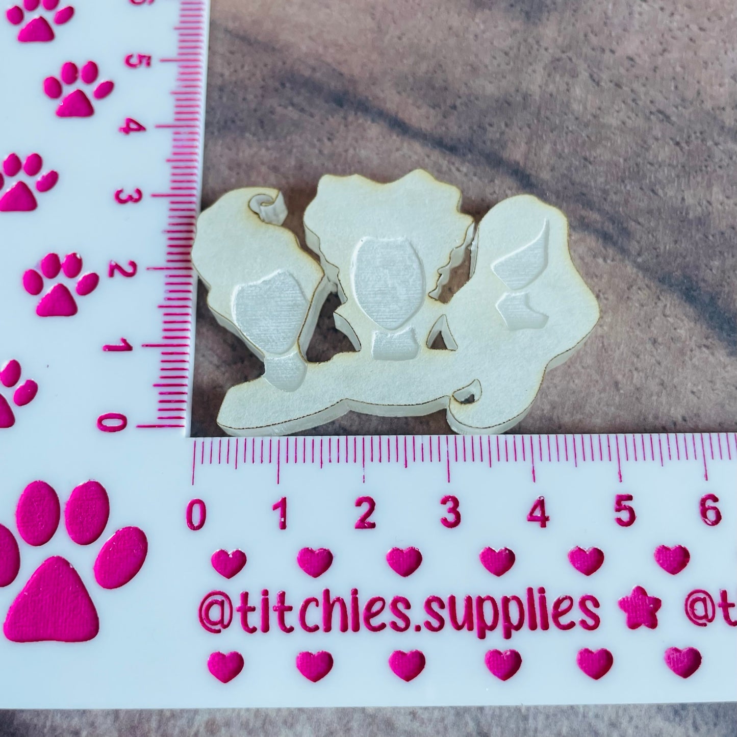 Trio Sister Witches Cab Mould, 6mm Thick