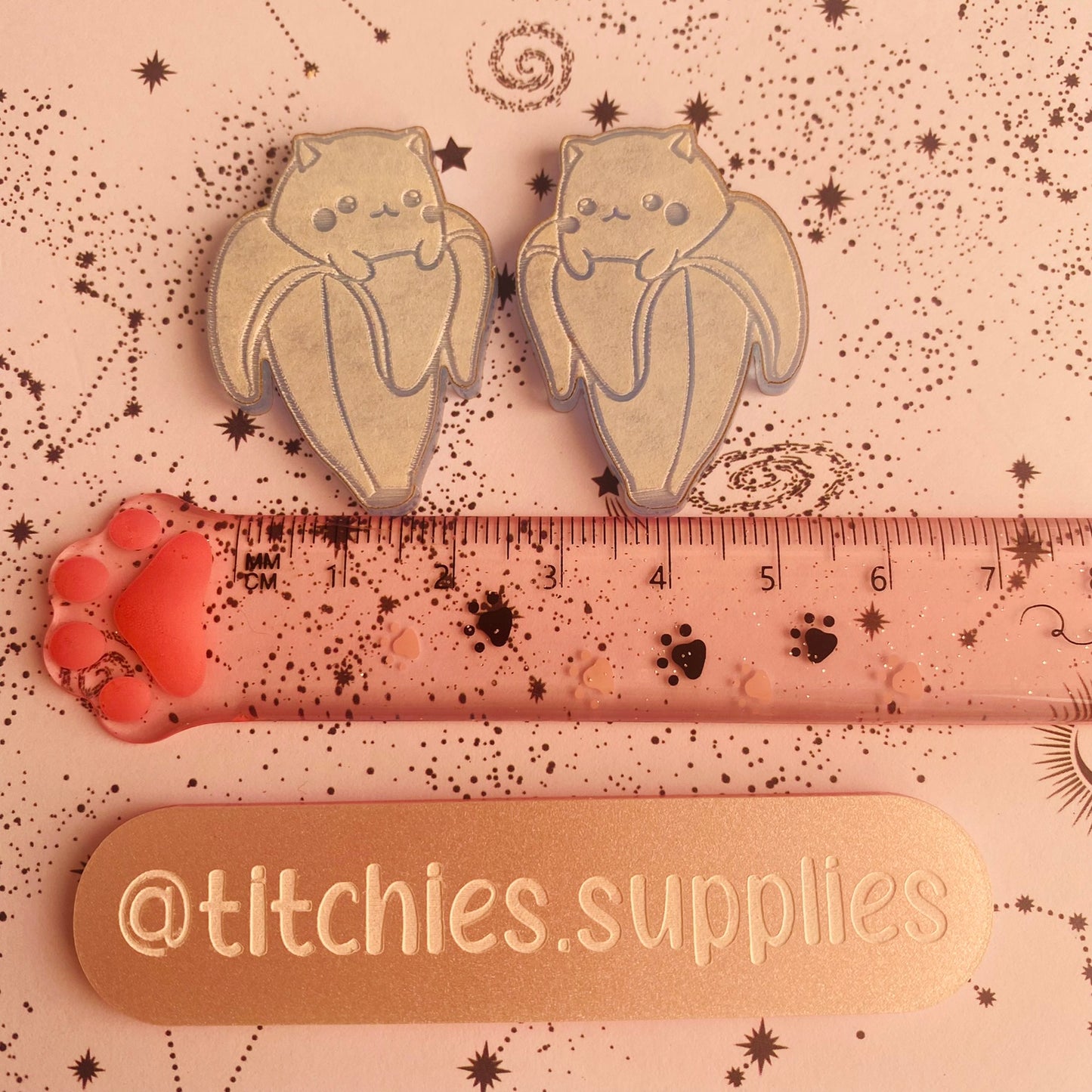 Banana Cats Pair Mould