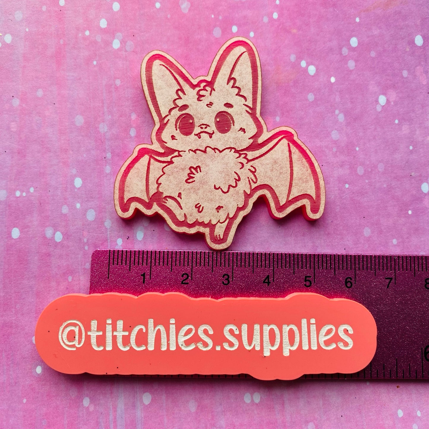 Cute Fluffy Bat Cab Mould
