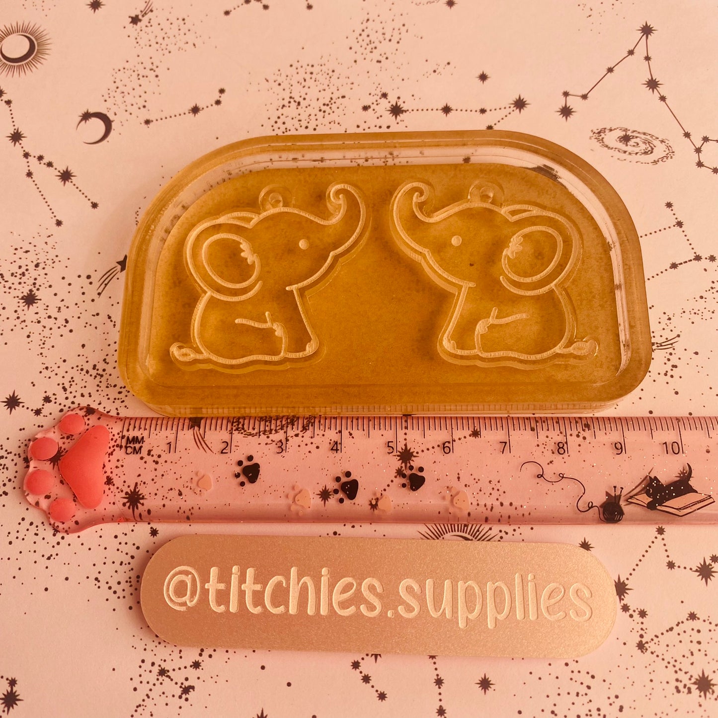 Elephant Earring Mould