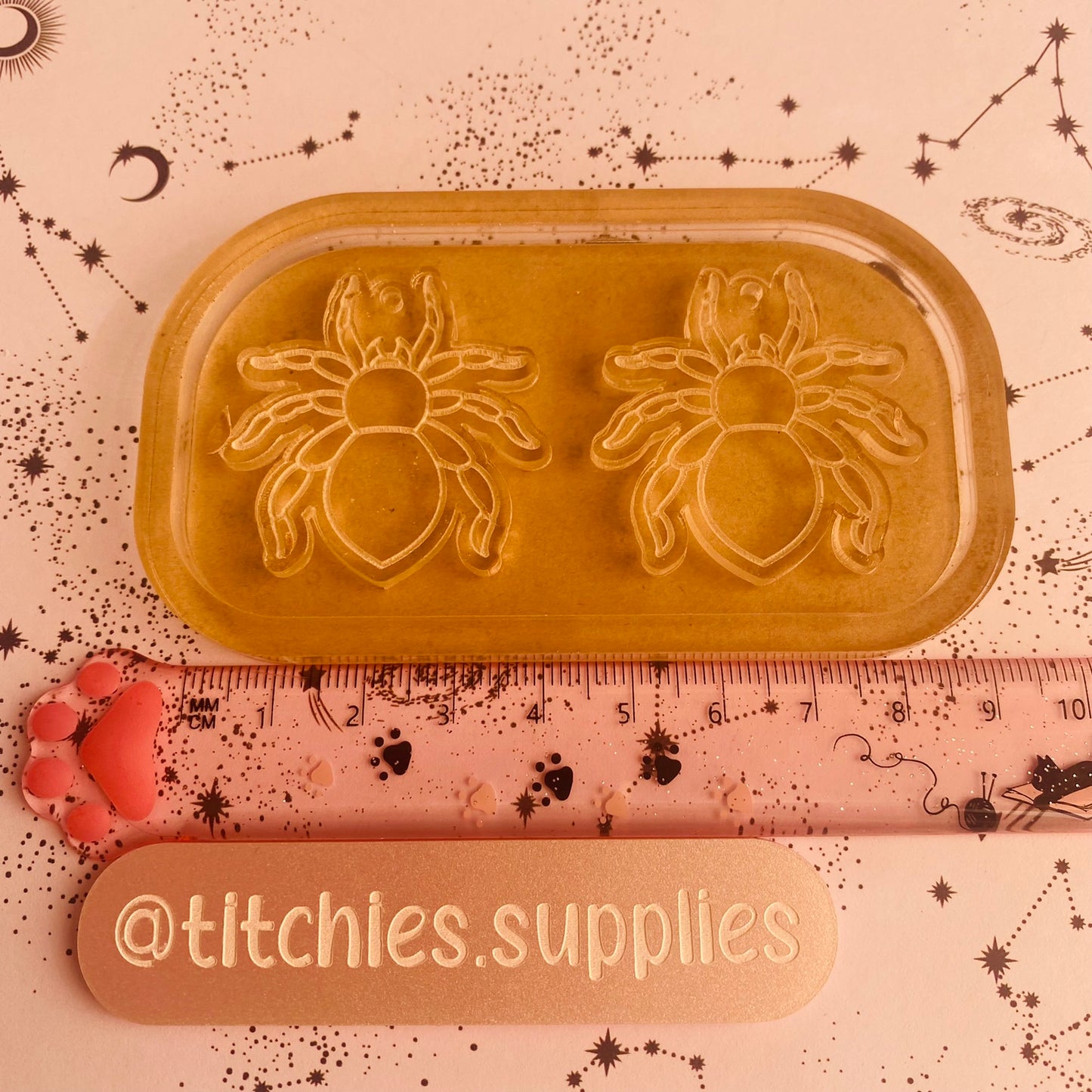Spider Earring Mould