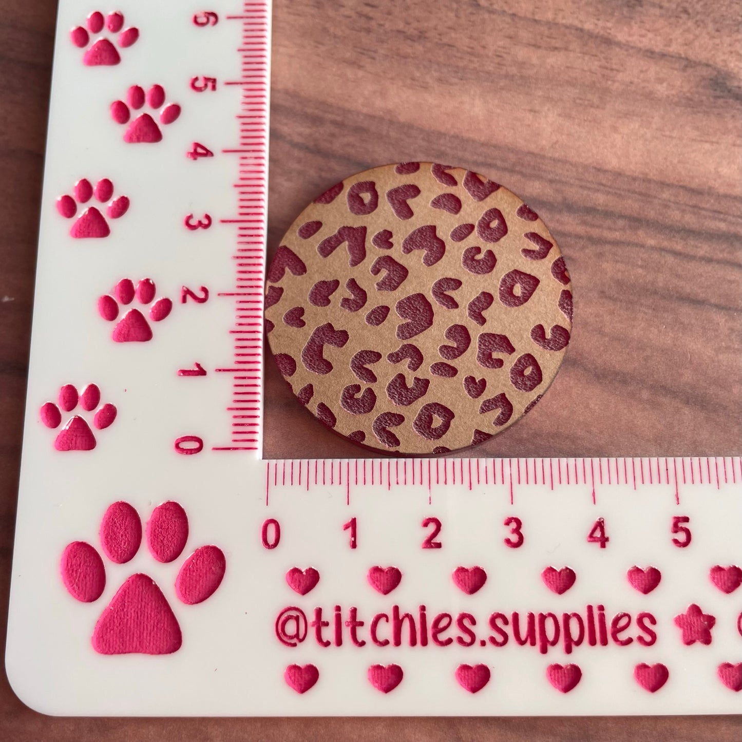 Texture Grip Mould - Leopard Print
