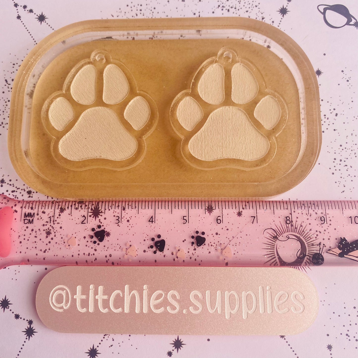 Paw Earring Mould