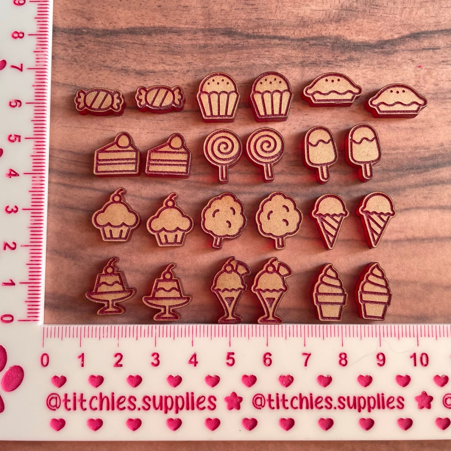 Tiny Sweet Treat Stud Earring Mould - Choose The Design