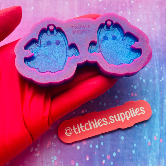 Cat Ghost Earring Mould