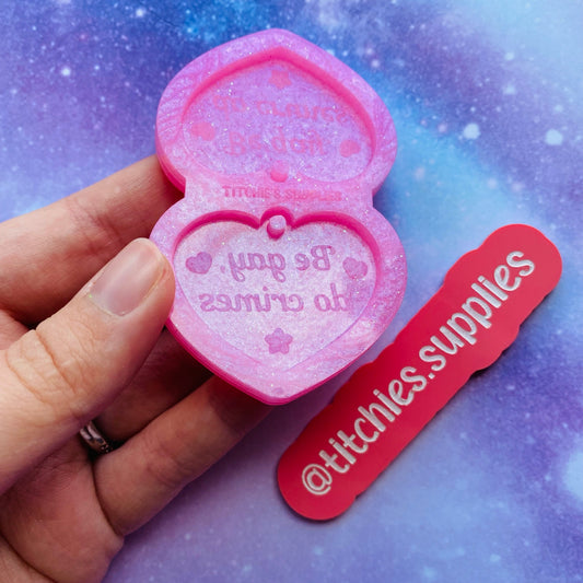 Be Gay, Do Crimes Heart Earring Mould