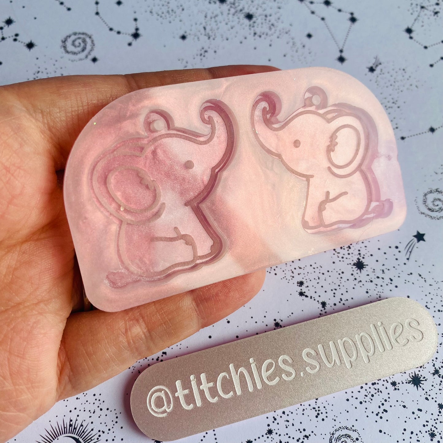 Elephant Earring Mould
