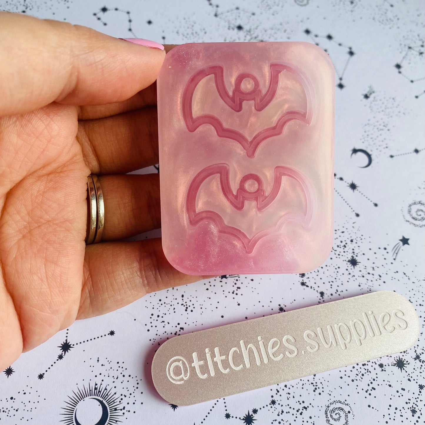 Cut Out Bat Earring Mould