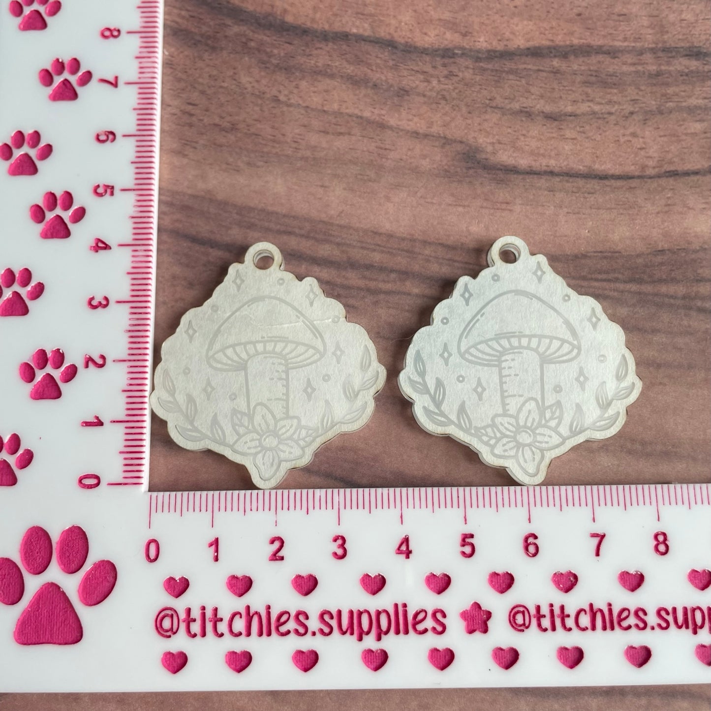 Twinkly Mushroom Earring Mould