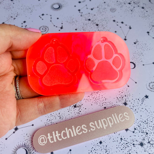 Paw Earring Mould
