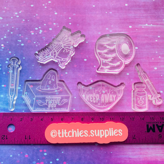 Spooky Pandemic Moulds, 5mm Thick