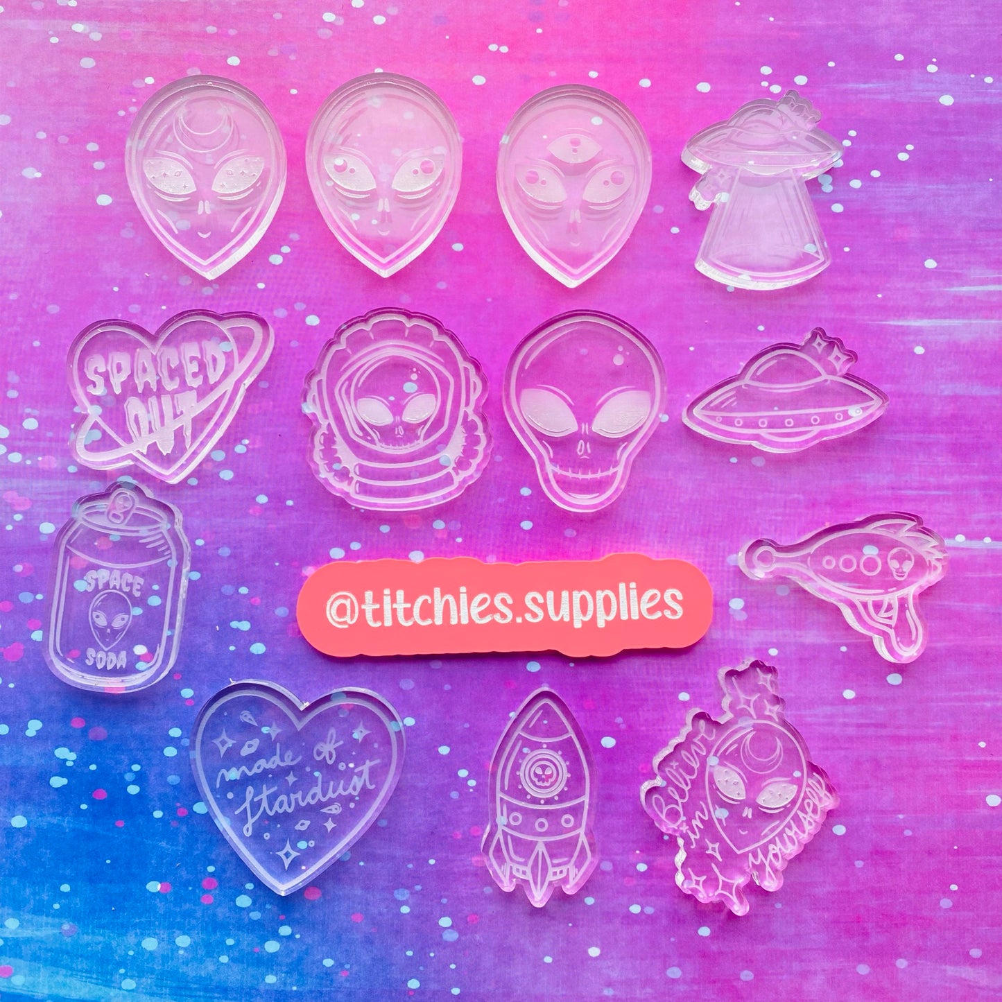 UFO Space Mould Collection, 5mm Thick
