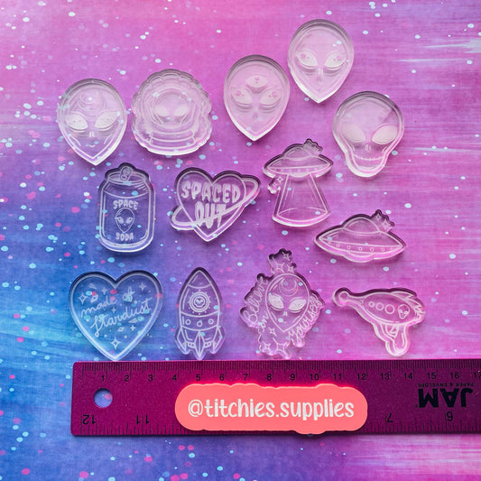 UFO Space Mould Collection, 5mm Thick